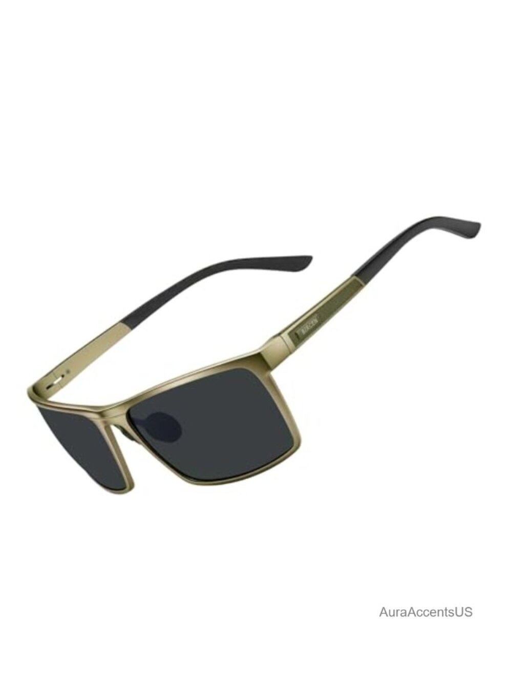 Polarized Anti-Glare Sunglasses Metal Wrap UV400 for Driving Fishing
